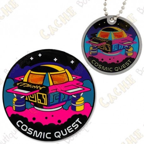 Géocoin + Traveler "Cosmic Quest"